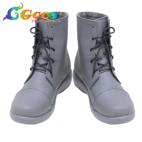 画像1: 推しが武道館いってくれたら死ぬ コスプレ靴 市井舞菜 コスプレブーツ コスプレ衣装 (1)