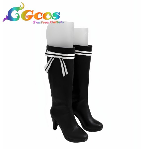 画像3: プリティーリズム・オーロラドリーム コスプレ靴 春音あいら シャイニーリボンコーデ コスプレブーツ コスプレ衣装 (3)