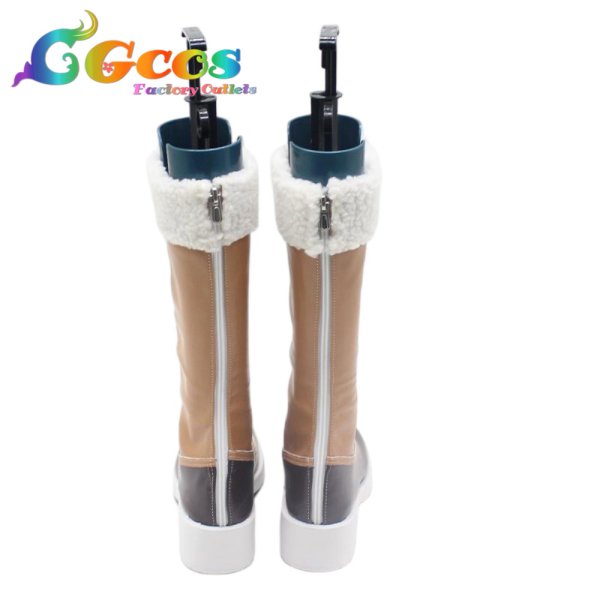 画像3: ゆるキャン△　コスプレ靴　志摩リン　コスプレブーツ　コスプレ衣装 (3)