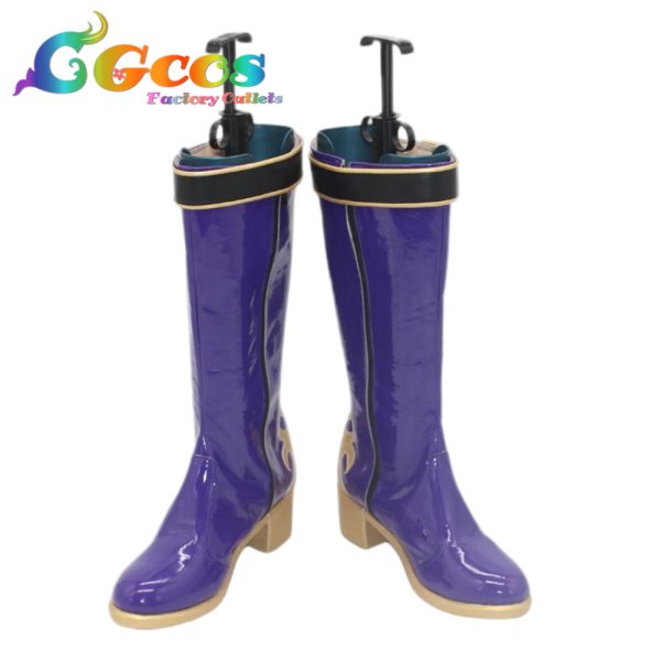 画像1: アイドルマスター ミリオンライブ！　コスプレ靴　北上麗花　ワルプルギス・ナイト　コスプレブーツ　コスプレ衣装 (1)