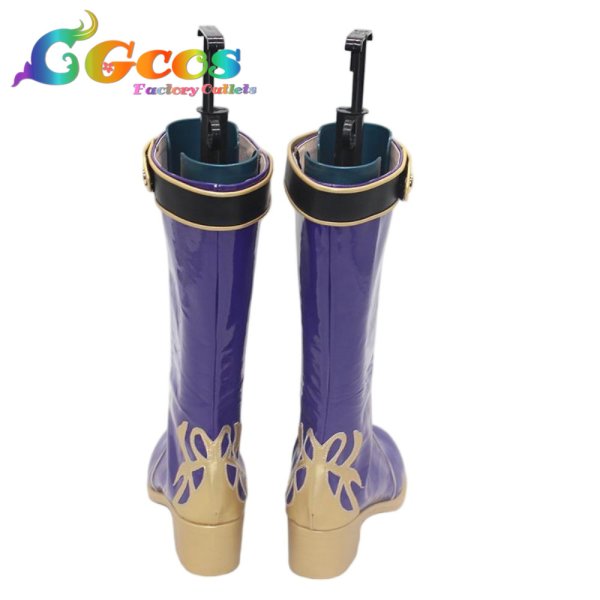 画像3: アイドルマスター ミリオンライブ！　コスプレ靴　北上麗花　ワルプルギス・ナイト　コスプレブーツ　コスプレ衣装 (3)