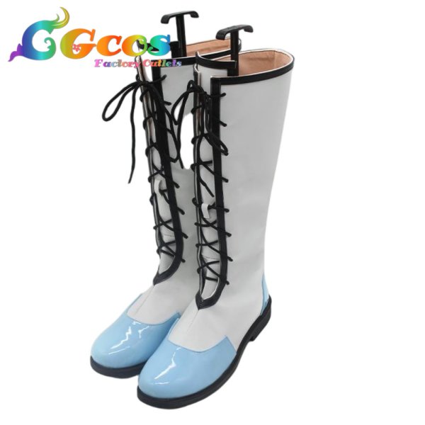 画像2: 戦艦ストライク　コスプレ靴　イオナ　蒼き鋼のアルペジオコラボ　コスプレブーツ　コスプレ衣装 (2)
