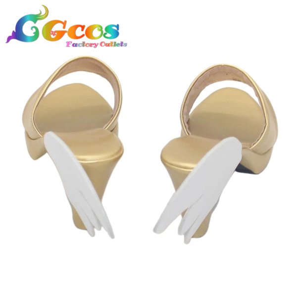 画像3: パンティ&ストッキングwithガーターベルト　コスプレ靴　パンティ　悔い改めよVer.　コスプレブーツ　コスプレ衣装 (3)