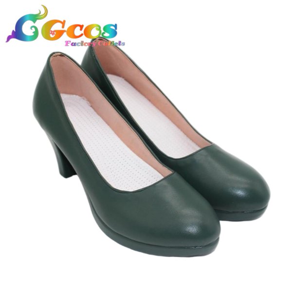 画像2: 東方Project　コスプレ靴　紅美鈴　コスプレブーツ　コスプレ衣装 (2)