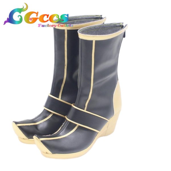 画像2: 真・三國無双　コスプレ靴　司馬懿　コスプレブーツ　コスプレ衣装 (2)