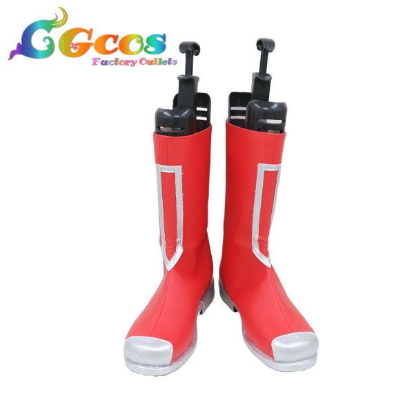 画像1: リーグ・オブ・レジェンド　コスプレ靴　LoL　エズリアル(Ezreal)　コスプレブーツ　コスプレ衣装 (1)