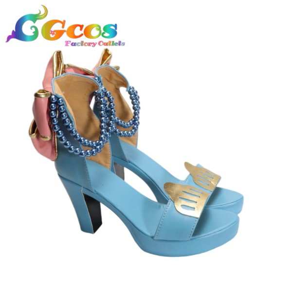 画像2: アイカツ！　コスプレ靴　大空あかり　未来向きの今　コスプレブーツ　コスプレ衣装 (2)