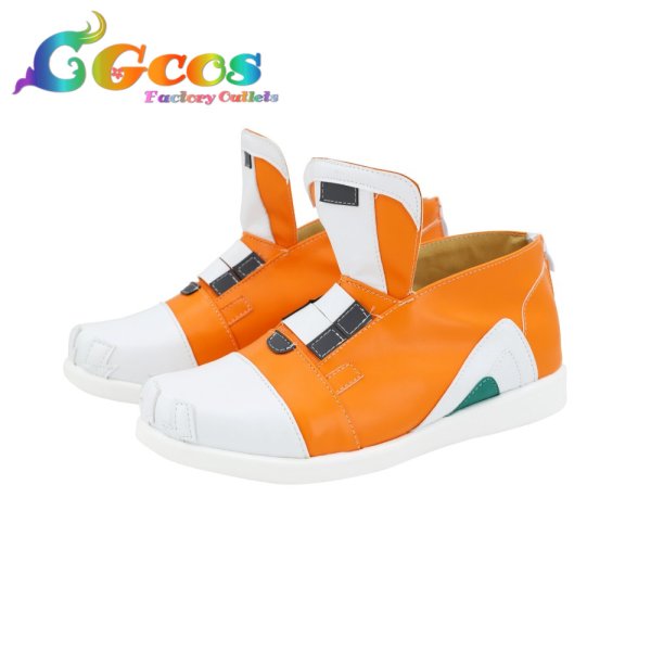 画像2: バーチャルYouTuber　コスプレ靴　VTuber　宇佐美リト　コスプレブーツ　コスプレ衣装 (2)