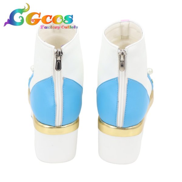 画像4: アイカツ!　コスプレ靴　星宮いちご　ドリームチアガール　コスプレブーツ　コスプレ衣装 (4)