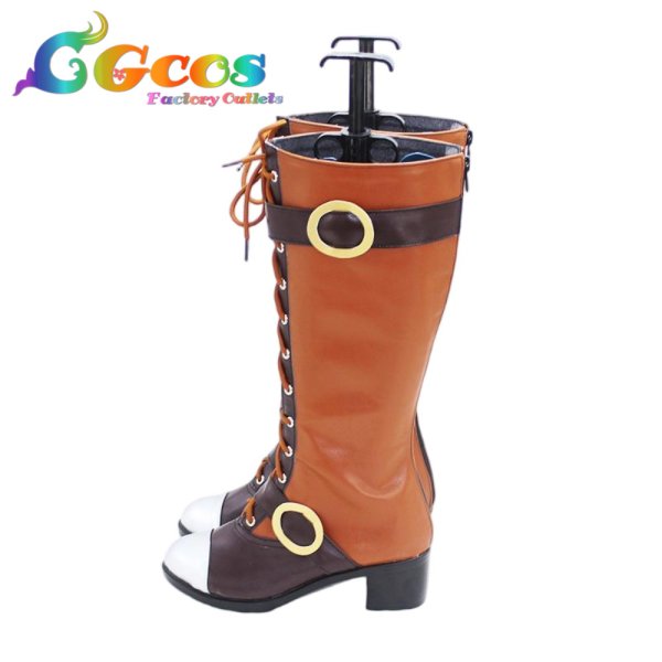 画像3: ぬきたし　コスプレ靴　渡会ヒナミ　コスプレブーツ　コスプレ衣装 (3)