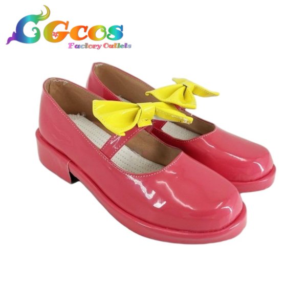 画像2: プリパラ　コスプレ靴　真中らぁら　劇場版　コスプレブーツ　コスプレ衣装 (2)