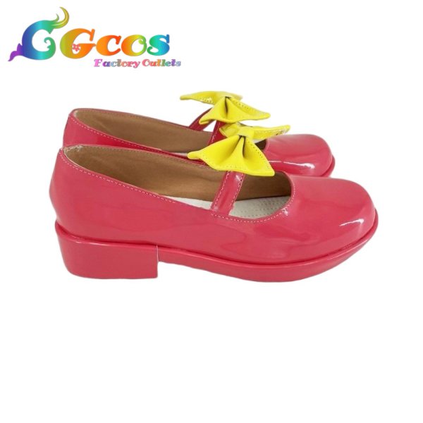 画像3: プリパラ　コスプレ靴　真中らぁら　劇場版　コスプレブーツ　コスプレ衣装 (3)