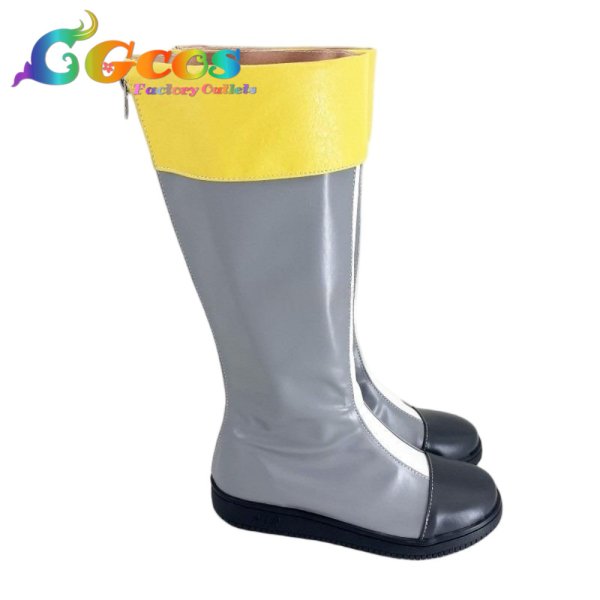 画像3: わんだふるぷりきゅあ!　コスプレ靴　兎山大福　コスプレブーツ　コスプレ衣装 (3)