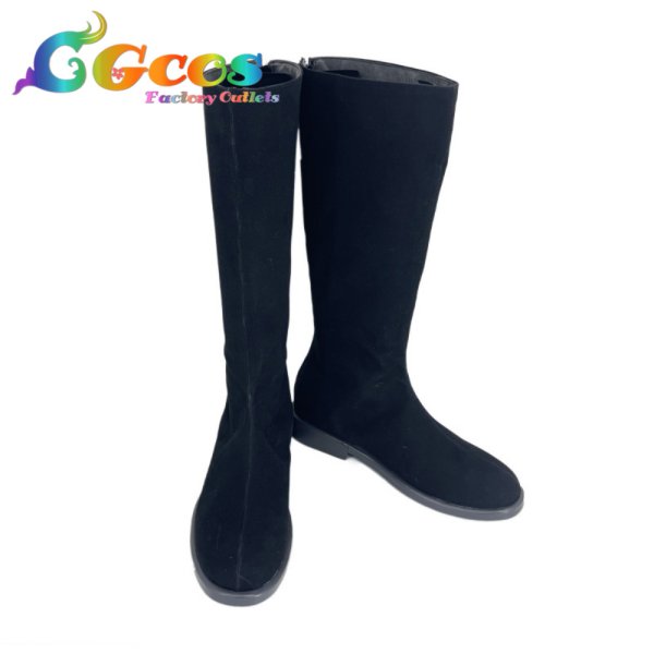 画像1: ワールドトリガー　コスプレ靴　ヒュース　コスプレブーツ　コスプレ衣装 (1)