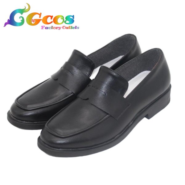 画像2: バーチャルYouTuber　コスプレ靴　VTuber　しぐれうい　初期衣装　コスプレブーツ　コスプレ衣装 (2)