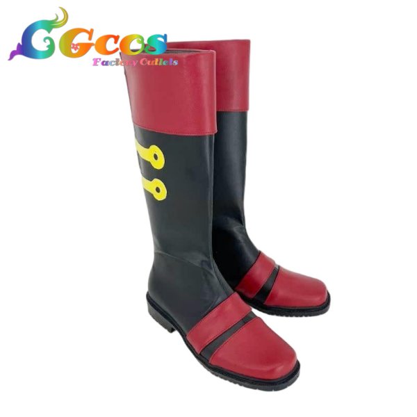 画像2: 天元突破グレンラガン　コスプレ靴　シモン　フィギュアヘッズコラボ　コスプレブーツ　コスプレ衣装 (2)