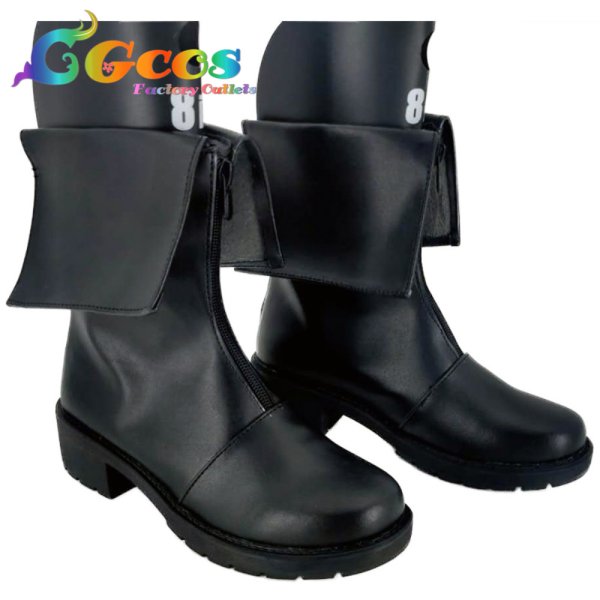 画像2: STEINS;GATE　コスプレ靴　牧瀬紅莉栖　私服　コスプレブーツ　コスプレ衣装 (2)