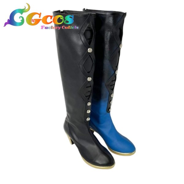 画像2: プロジェクトセカイ カラフルステージ！ feat. 初音ミク　コスプレ靴　天馬司　Fearless Clown　滲む瞳に、不死鳥　コスプレブーツ　コスプレ衣装 (2)