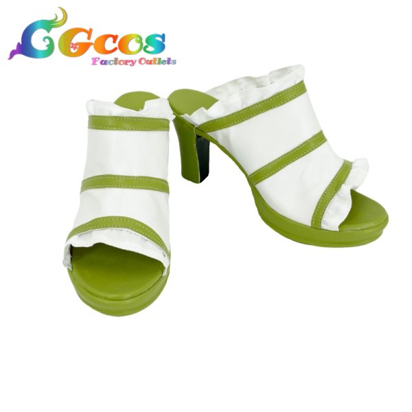 画像1: マーメイドメロディー ぴちぴちピッチ　コスプレ靴　洞院リナ　ライブ衣装(第二段階)　コスプレブーツ　コスプレ衣装 (1)