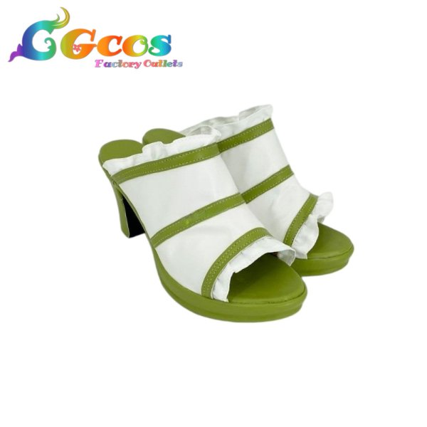 画像2: マーメイドメロディー ぴちぴちピッチ　コスプレ靴　洞院リナ　ライブ衣装(第二段階)　コスプレブーツ　コスプレ衣装 (2)