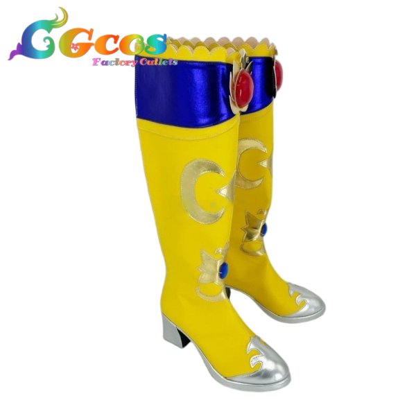 画像2: アイカツ!　コスプレ靴　神崎美月　コスプレブーツ　コスプレ衣装 (2)