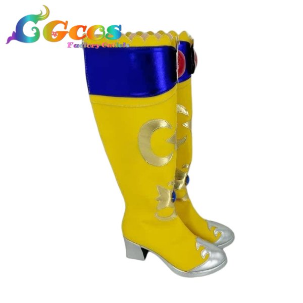 画像3: アイカツ!　コスプレ靴　神崎美月　コスプレブーツ　コスプレ衣装 (3)