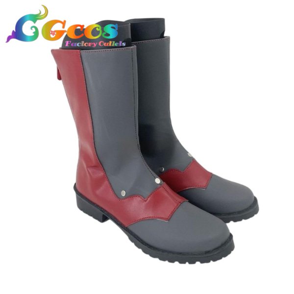 画像2: ブレイブルー　コスプレ靴　ハザマ　コスプレブーツ　コスプレ衣装 (2)