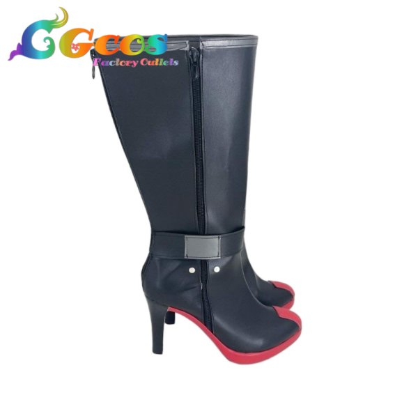 画像3: 勝利の女神：NIKKE　コスプレ靴　ウンファ　コスプレブーツ　コスプレ衣装 (3)