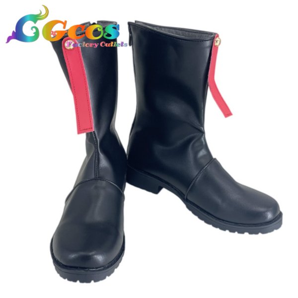 画像1: リンバス・カンパニー（Limbus Company）　コスプレ靴　ユーリ　コスプレブーツ　コスプレ衣装 (1)