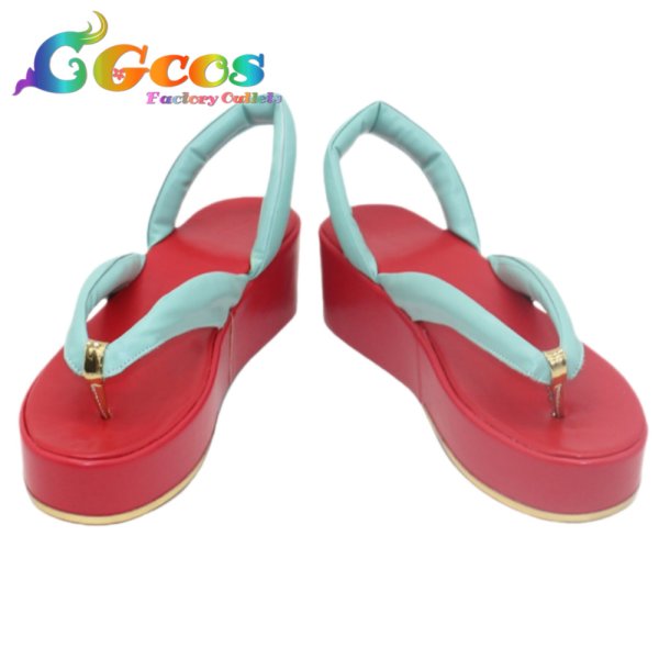 画像1: ウマ娘プリティーダービー　コスプレ靴　イナリワン(秋衣装)　コスプレブーツ　コスプレ衣装 (1)