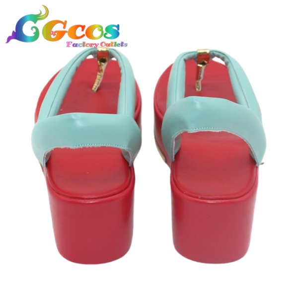 画像3: ウマ娘プリティーダービー　コスプレ靴　イナリワン(秋衣装)　コスプレブーツ　コスプレ衣装 (3)