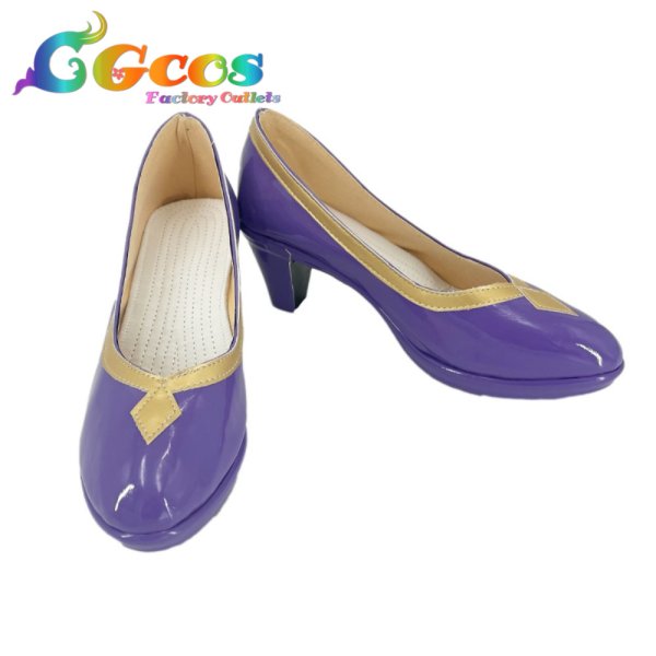 画像1: 魔法つかいプリキュア　コスプレ靴　十六夜リコ(キュアマジカル)　ダイヤスタイル　コスプレブーツ　コスプレ衣装 (1)