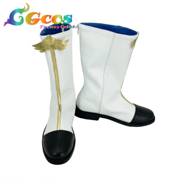 画像1: ブルーアーカイブ　コスプレ靴　中務キリノ　コスプレブーツ　コスプレ衣装 (1)