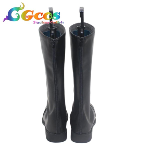 画像3: Fate/Grand Order　コスプレ靴　FGO　原田左之助　浅葱の羽織袴　コスプレブーツ　コスプレ衣装 (3)