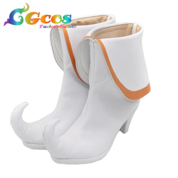 画像2: おジャ魔女どれみ　コスプレ靴　藤原はづき　コスプレブーツ　コスプレ衣装 (2)