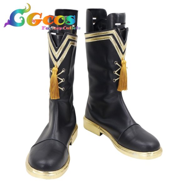 画像1: アークナイツ　コスプレ靴　ウィーディ　キャンディフェアリー　コスプレブーツ　コスプレ衣装 (1)