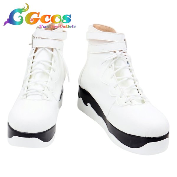 画像1: ゼンレスゾーンゼロ　コスプレ靴　狛野真斗　コスプレブーツ　コスプレ衣装 (1)