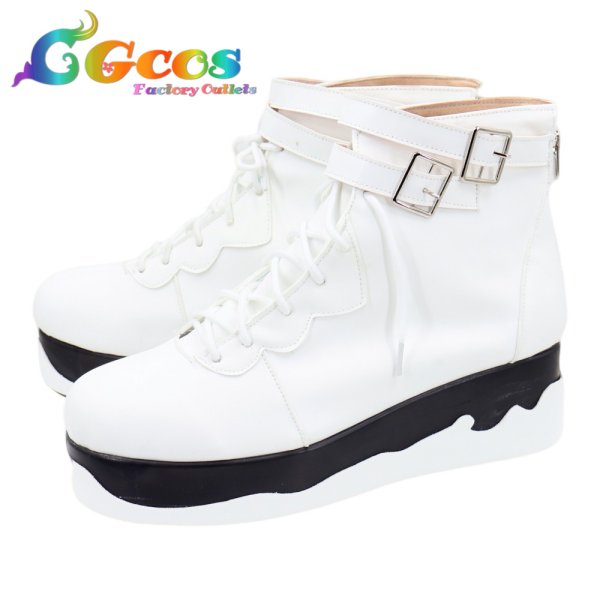 画像3: ゼンレスゾーンゼロ　コスプレ靴　狛野真斗　コスプレブーツ　コスプレ衣装 (3)