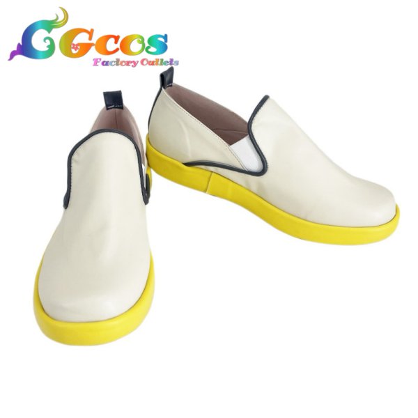 画像1: 学園アイドルマスター　コスプレ靴　篠澤広　いつもの私服　コスプレブーツ　コスプレ衣装 (1)