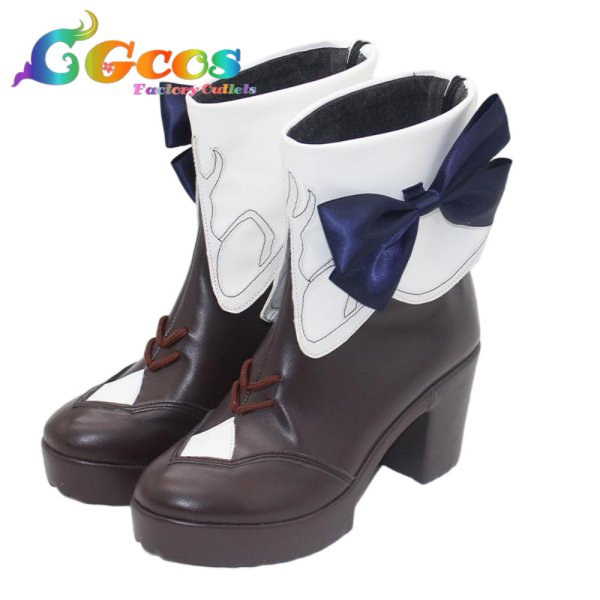 画像2: 崩壊：スターレイル　コスプレ靴　ホタル　ちびネコシリーズ　コスプレブーツ　コスプレ衣装 (2)