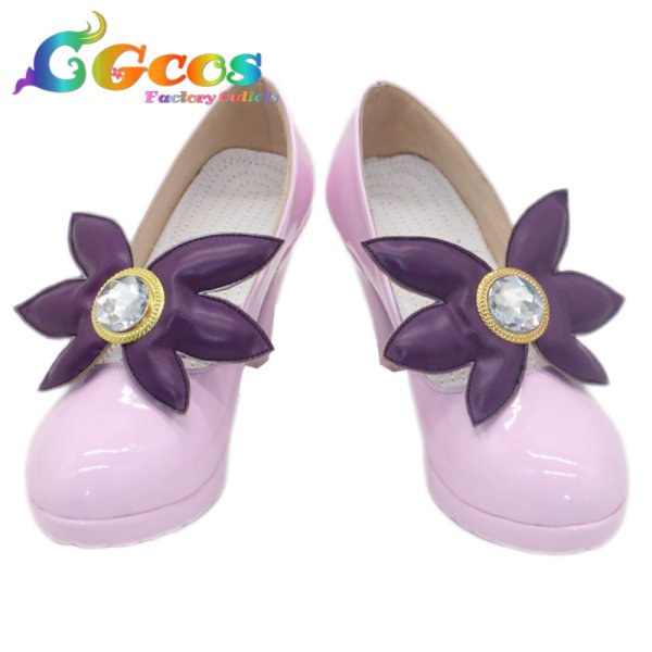 画像1: Pokemon LEGENDS Z-A（ポケモンレジェンズゼットエー）　コスプレ靴　ユカリ(Jacinthe)　コスプレブーツ　コスプレ衣装 (1)