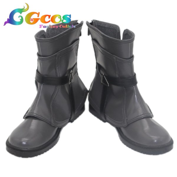 画像1: ガチアクタ　コスプレ靴　アモ・エンプール　コスプレブーツ　コスプレ衣装 (1)