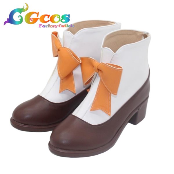 画像2: ご注文はうさぎですか?　コスプレ靴　桐間紗路　コスプレブーツ　コスプレ衣装 (2)