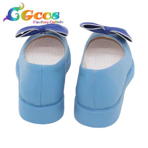 画像3: ティアムーン帝国物語　コスプレ靴　ミーア・ルーナ・ティアムーン　コスプレブーツ　コスプレ衣装 (3)