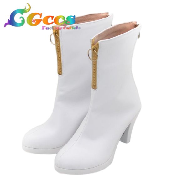 画像2: プロジェクトセカイ カラフルステージ！ feat. 初音ミク　コスプレ靴　小豆沢こはね　5th Anniversary 感謝祭　コスプレブーツ　コスプレ衣装 (2)