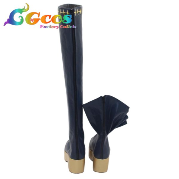 画像3: バーチャルYouTuber　コスプレ靴　VTuber　星街すいせい　1stソロライブ衣装　コスプレブーツ　コスプレ衣装 (3)