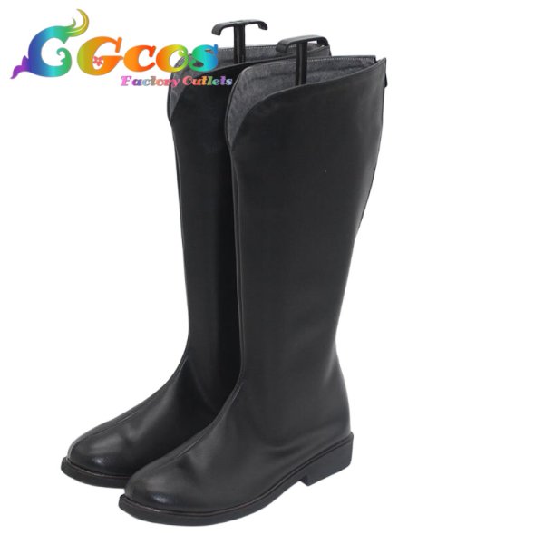 画像2: 最強の王様、二度目の人生は何をする？　コスプレ靴　アーサー・レイウィン　コスプレブーツ　コスプレ衣装 (2)