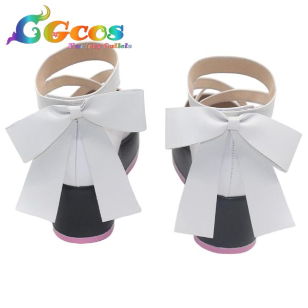 画像3: バーチャルYouTuber　コスプレ靴　VTuber　結城さくな　コスプレブーツ　コスプレ衣装 (3)