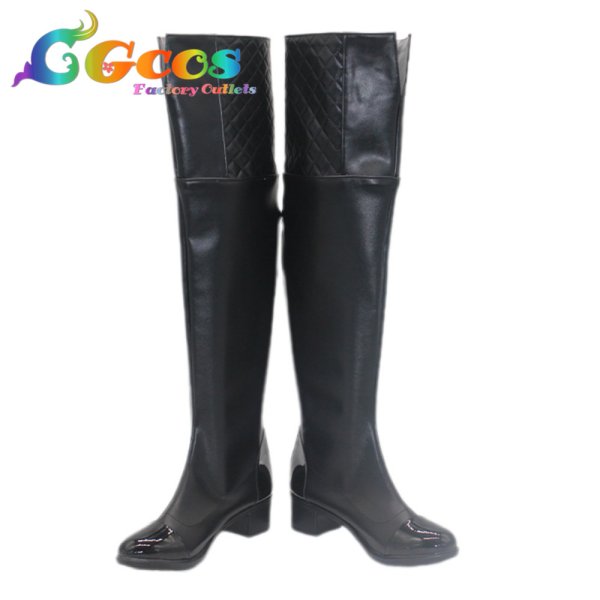 画像1: 鳴潮(Wuthering Waves)　コスプレ靴　女主人公(回折)　コスプレブーツ　コスプレ衣装 (1)