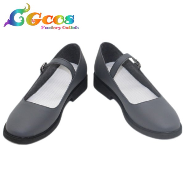 画像1: ブルーアーカイブ　コスプレ靴　桜井ミヨ　コスプレブーツ　コスプレ衣装 (1)